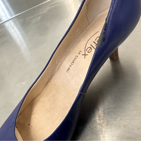 Blue high heels - Picture 3 of 5